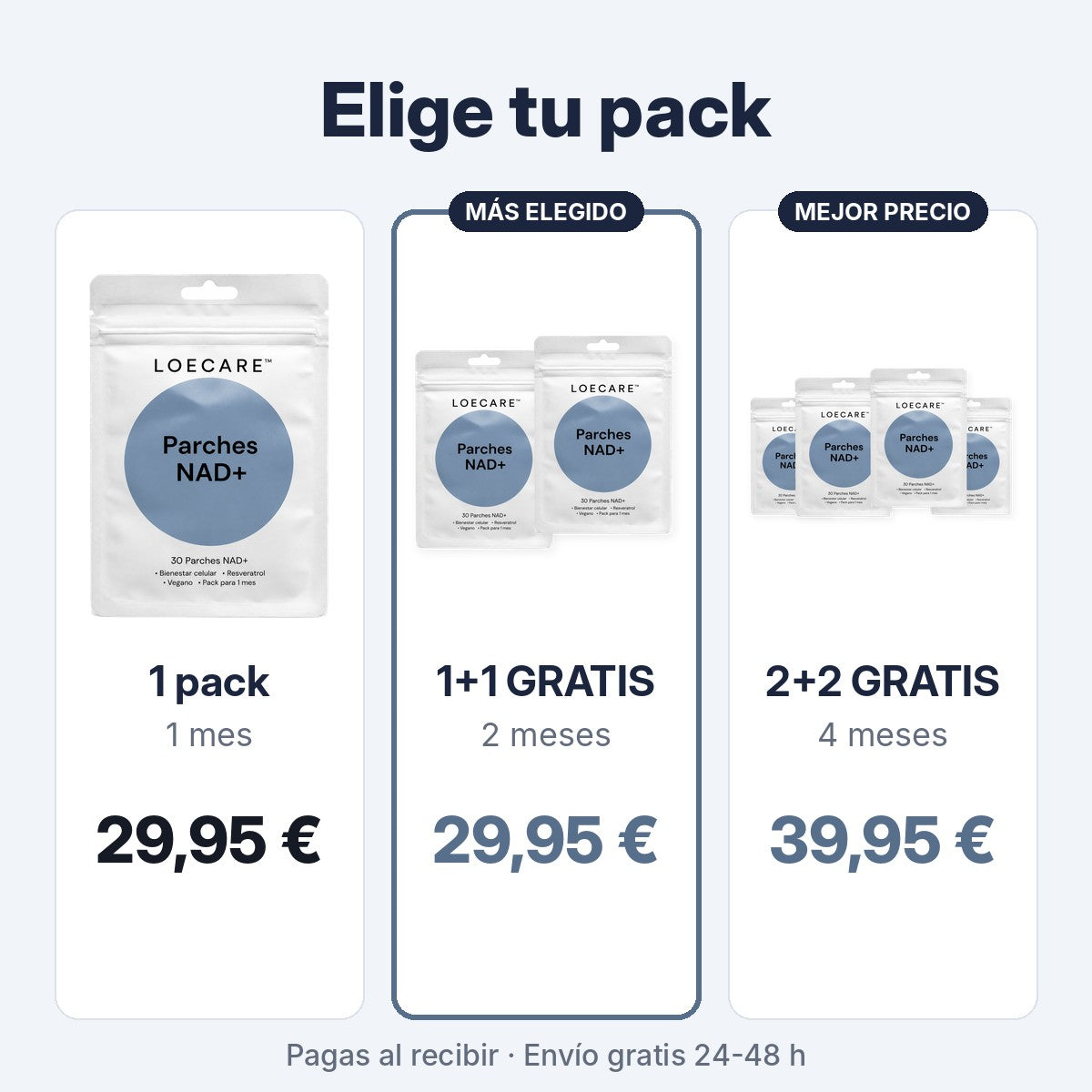 Elige tu pack