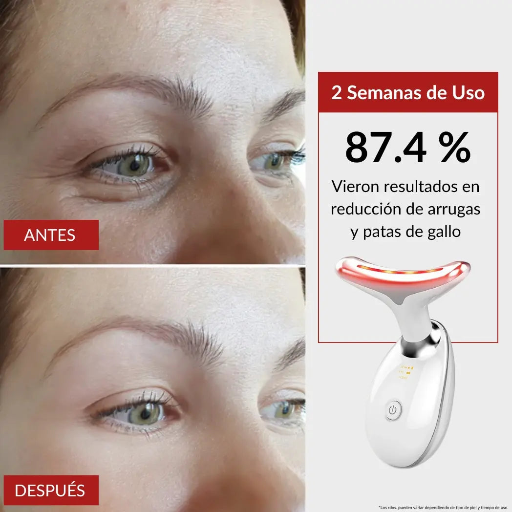 Estimula el Colágeno en 7 Días | Masajeador Facial Care™ + Té Verde Mask