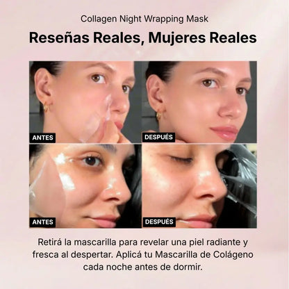 Despierta con la Piel de Cristal - Collagen Night Mask