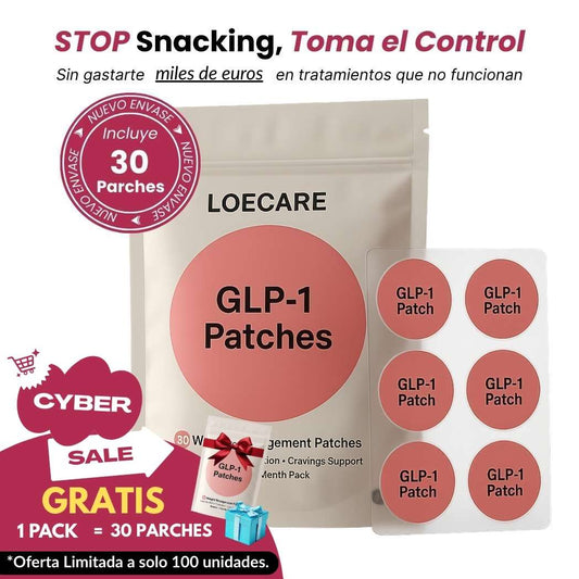 Tu Cuerpo, Tus Reglas - GLP-1 Loecare™ (30 Parches)