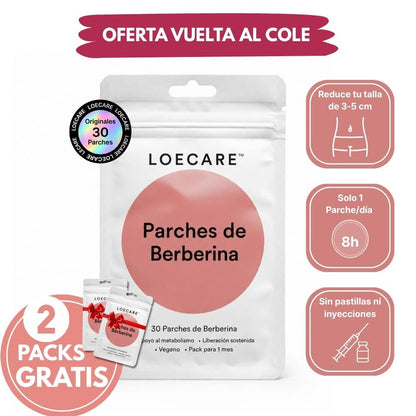Parches Berberina - LOECARE (GLP-1 Mejorado)