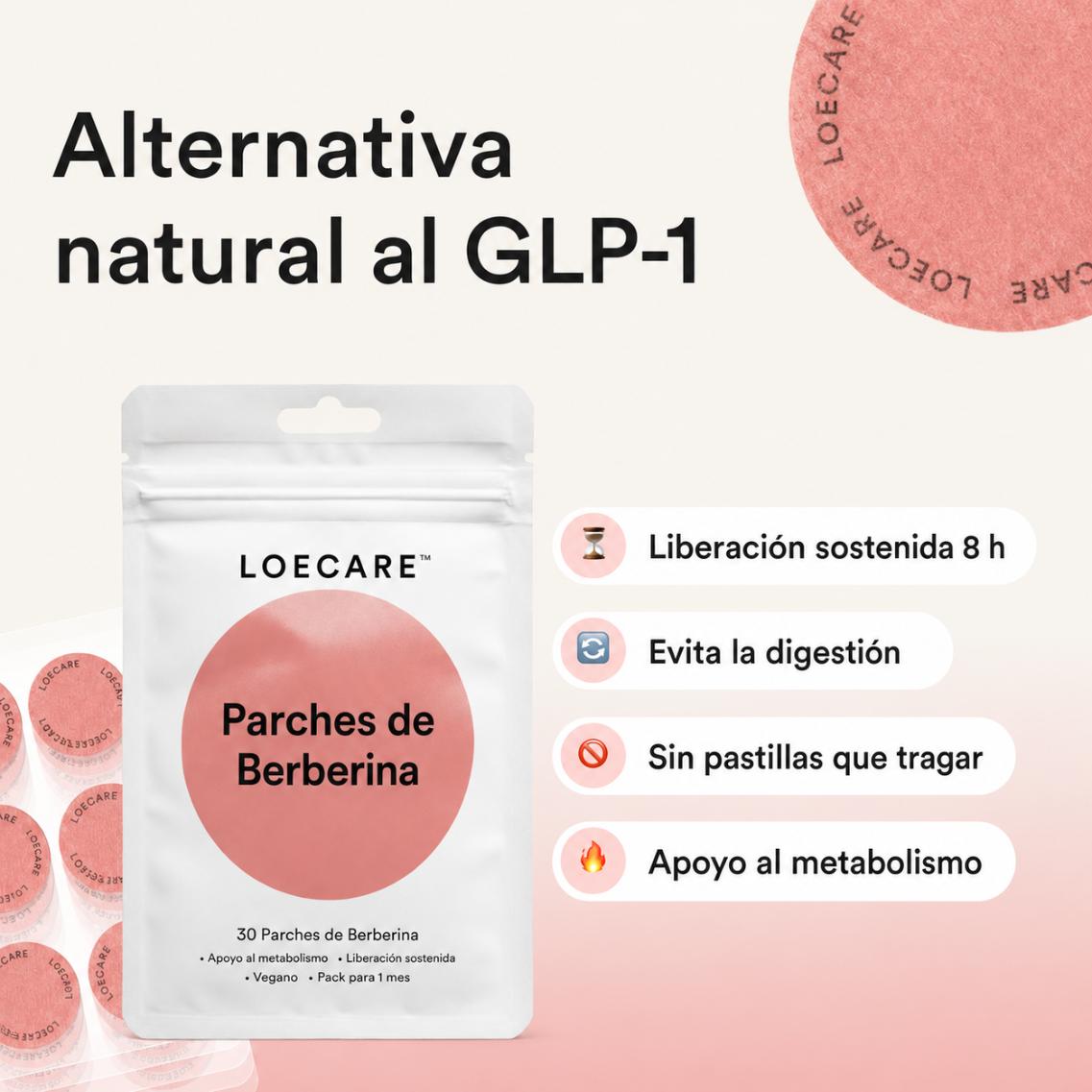 Parches Berberina - LOECARE (GLP-1 Mejorado)