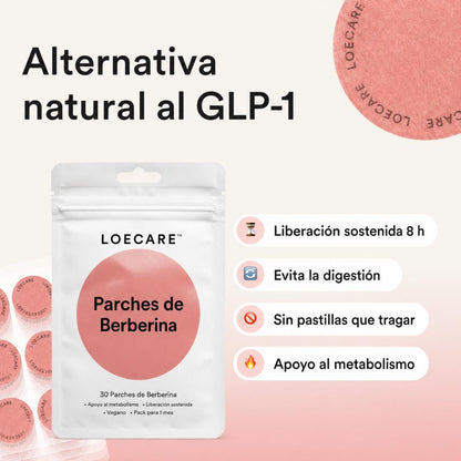 Parches Berberina - LOECARE (GLP-1 Mejorado)