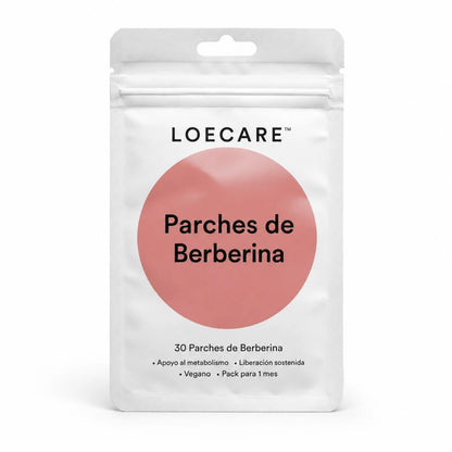 Parches de Berberina LOECARE, sobre de 30 parches