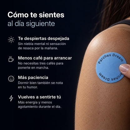 Cómo te sientes al día siguiente con Parches Dream
