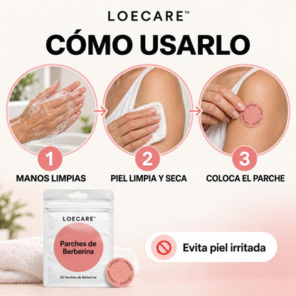 Parches Berberina Adelgazantes- LOECARE™