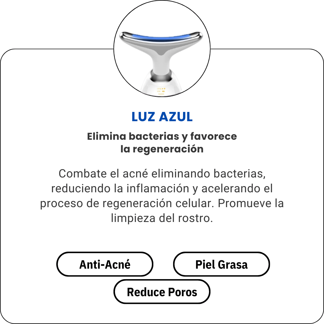 Luz azul