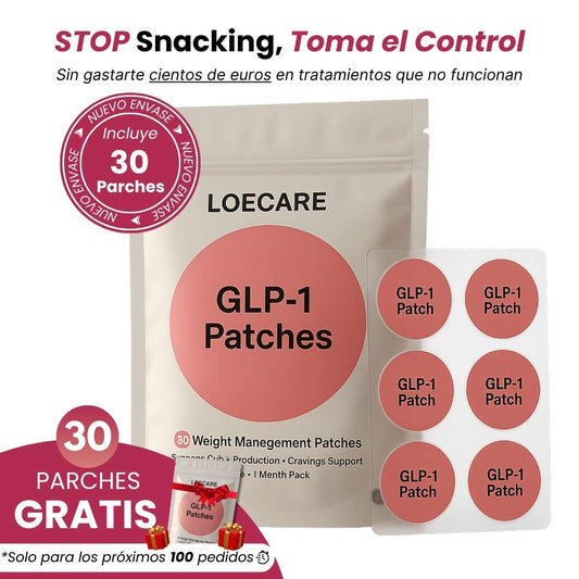 Tu Cuerpo, Tus Reglas - GLP-1 Loecare™ (30 Parches)